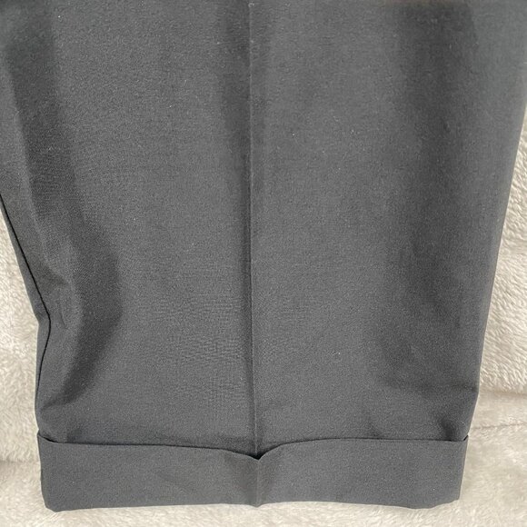 Ben Hogan Mens Dress Pants Size 34x30 Black Pleated Polyester Blend Straight Leg - Picture 10 of 12